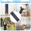 Cat Scratching Climbing Carpet Mat Adhesive Trimmable Cat Covered Pad Replace for Couch Corner Wall Cat Scratcher 4
