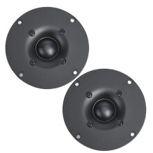 2Pcs 4 Inch Tweeter Speaker 8 Ohm 60W HIFI Speaker Silk Film Dome Audio Treble Speaker for Family Horn Broadcastin