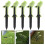20Stk Trainings Golftees Grün Kunststoff Step Design Grip 9