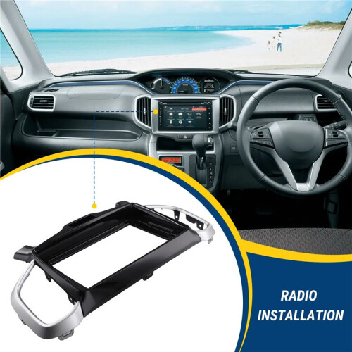 9 Inch Car Frame Fascia Adapter Android Radio Dash Fitting Panel Kit for  Solio 2015-2020 2