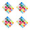 480Pcs Assorted Felt Squares Soft Fabric Sheets for Kids DIY Crafting 7