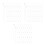 2970Pcs Flexible White Polyester Tag String Loop Fastener 10