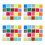 480Pcs Assorted Felt Squares Soft Fabric Sheets for Kids DIY Crafting 10