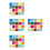 480Pcs Assorted Felt Squares Soft Fabric Sheets for Kids DIY Crafting 5