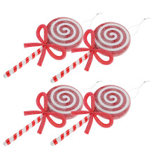 20Pièces Ornements Rouge En Pour Sapin De Noël