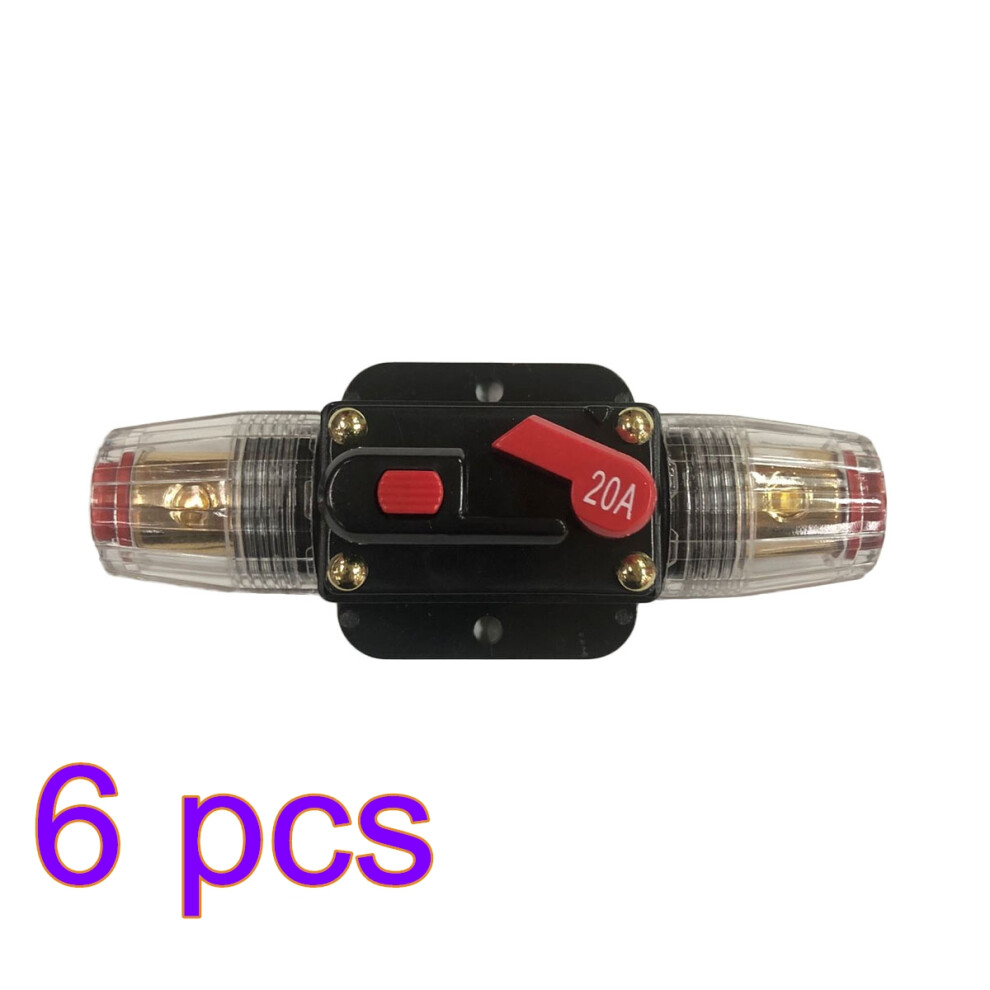 60A Circuit Breaker Reset Fuse Black For Bike Boat Amp Safety 3023377278992