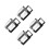 4Pcs Durable Plastic Button Guard Covers for Light Switch and Outlet 8