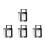 4Pcs Durable Plastic Button Guard Covers for Light Switch and Outlet 7