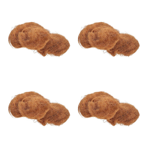 4Stk Kokosfaser Topfeinsatz Luftdurchlässig Abbaubar 2