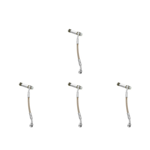 4Stk Bremsleitung Extender Robust Metall Einfach Montage 2