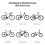 3Stk Fahrradschutz Hülle Mit Fixiergurt Outdoor 9