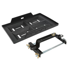 Materialer Batteribeslagssæt Justerbart klemmeområde Robust konstruktion Batteriholder Universal pasform Med forsænkede slidser Design