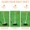 Alignment Sticks,Magnetic  Club Alignment Stick Training Aids Part Help Visualize  Gift  Training ToolB 2