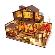 DIY Dollhouse Miniature Kit Creative Room Children's Day Birthday Gift