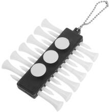 4Stk Weißer Golf Tees Halter Kunststoff Robust Für Golfer Unterwegs