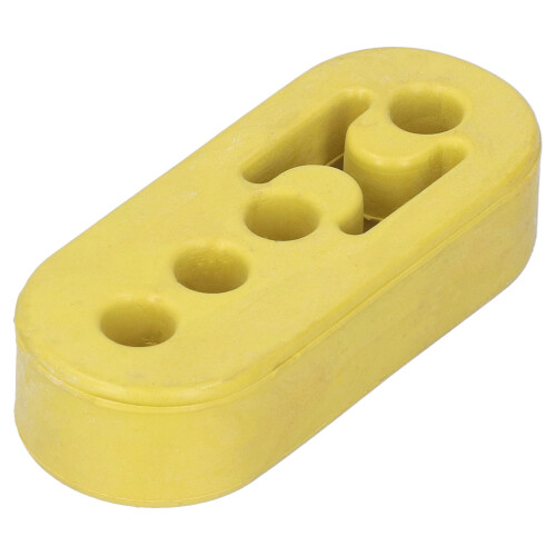 12mm Polyurethane Muffler Hanger, Adjustable, Shockproof, Yellow