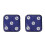 2Stk Wand Zielscheiben Doppelseitig Gummimaterial Bunt 6