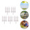 20Sets Plastic Tuinafsluiting DIY Tuinrand En Bloembeddecoratie 8