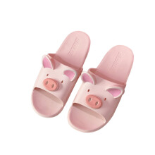1Paar Anti-Slip Roze Badkamer- En Huisslippers, Licht En Comfortabel