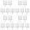 20Sets Plastic Tuinafsluiting DIY Tuinrand En Bloembeddecoratie 4
