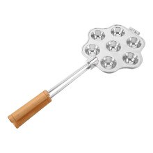 2Stk Mini Muffinform Aluminium 7 Kammern Backform Silber Mit Griff