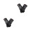 2Stk Fingerhandschuhe Outdoor Ski 10