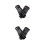 2Stk Fingerhandschuhe Outdoor Ski 8