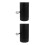 2Stk Einseitiges Luftventil Aus , Kaminrohr-Drossel, 8