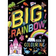 My Big Rainbow Book of Colouring by Igloo Books Ltd Paperback Book