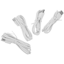 12Stk Tragbares USB Ladekabel Weiß Für Water Flosser Schnellladung