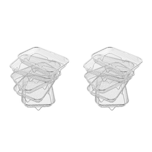 10Pièces Racks Empilables En Pour Cuisine Barbecue 2