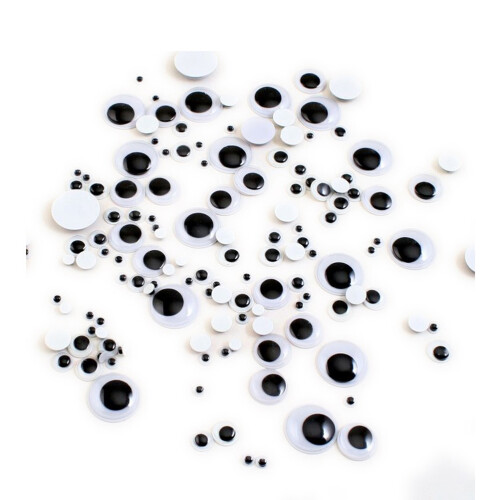 200Stk Selbstklebende Augen Für Basteln DIY 2