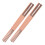 10Stk Sanfter Silikon Lippenpinsel Doppelseitig Mit Kappe Rosa Makeup 1