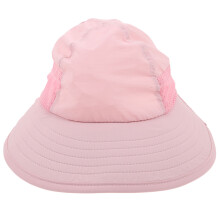 5Stk Babysommerhut Pink Verstellbar Atmungsaktiv Mit Nackenschutz