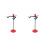 2Stk Lenkradhalter Auto Einstellbar Mit Bremspedalfixierer Mehrfarbig 9