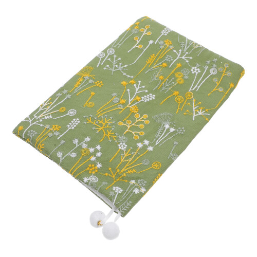 3Pcs Multi Color Fabric Book Covers Book Sleeve for 1