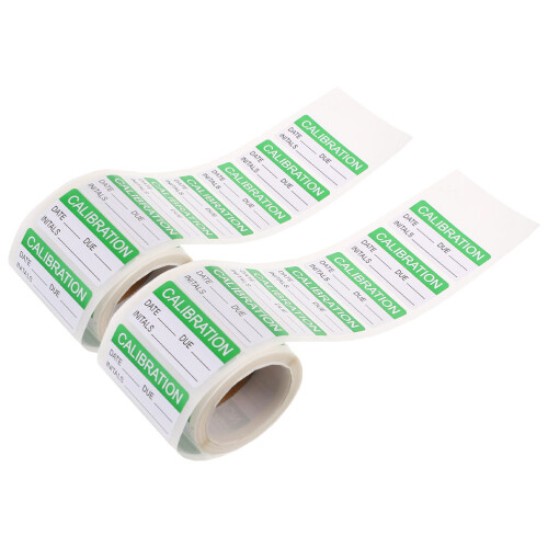 10Rouleaux Autocollants Vert Pour Calibration Et Inspection 2