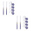 12Stk Blaue Abschluss Quasten Hochwertigem Polyester Und 7