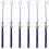 12Stk Blaue Abschluss Quasten Hochwertigem Polyester Und 2