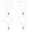 4Stk Langlebige Gedenk Halskette Offenes Ascheschmuck 5