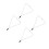 4Stk Langlebige Gedenk Halskette Offenes Ascheschmuck 6