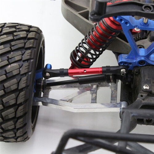 Steering Linkage Pull Rod Tie Rod for  Steering Linkage Pull Rod Tie Rod for  Hoss/Slash/Rustler 4WD Red 2