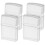 16Pcs Clear Plastic Lighter Case Portable Kerosene Lighter Storage Box 2