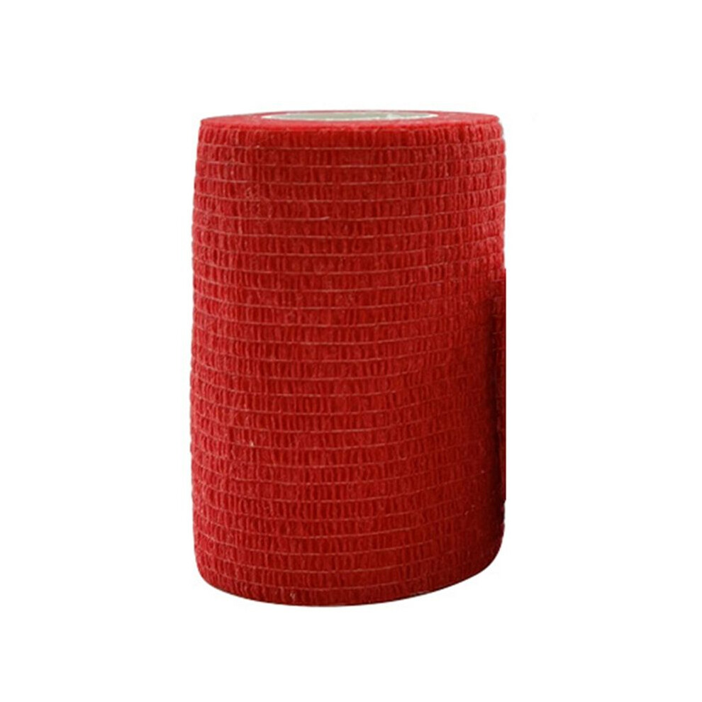 Typecat Red Sport Self Adhesive Elastic Bandage Wrap Tape For Knee Support Pads Finger Ankle Shoulder
