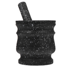 2Ensembles Pilon Mortier Cuisine Bois Anti Odeurs