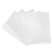 20Pièces Plaques D'écriture Transparentes Pour