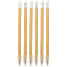 24Pièces Crayons En Bois Beige Sans Affûtage Cadeaux Enfants