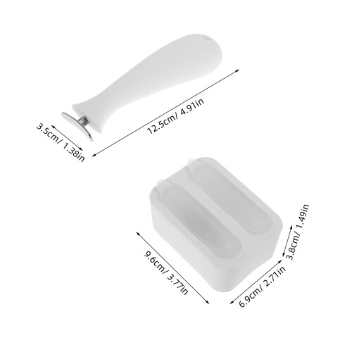 1Ensemble Roller Fris Ice Silicone Massager Relaxant Pour 1