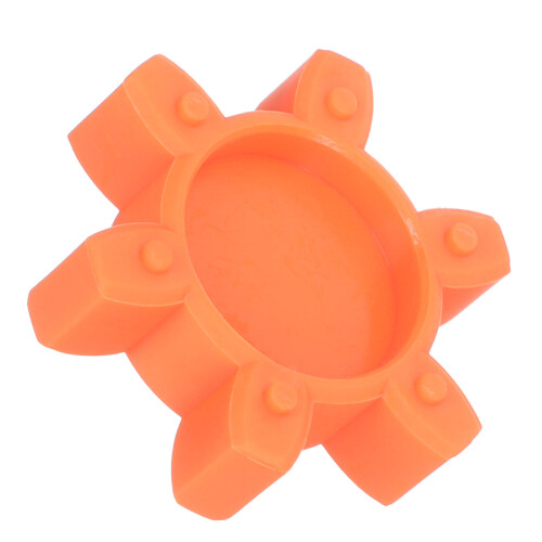 4Pièces Insert Accouplement Flexible Orange Anti-Vibration Pour Cnc 2