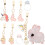 4Ensembles Clips Oreilles Enfant Rose Bijoux Sans Percer 1